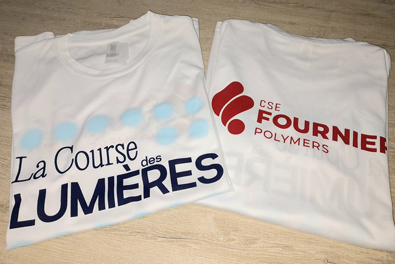 Participation de Fournier Polymers à la Course des Lumières 2022