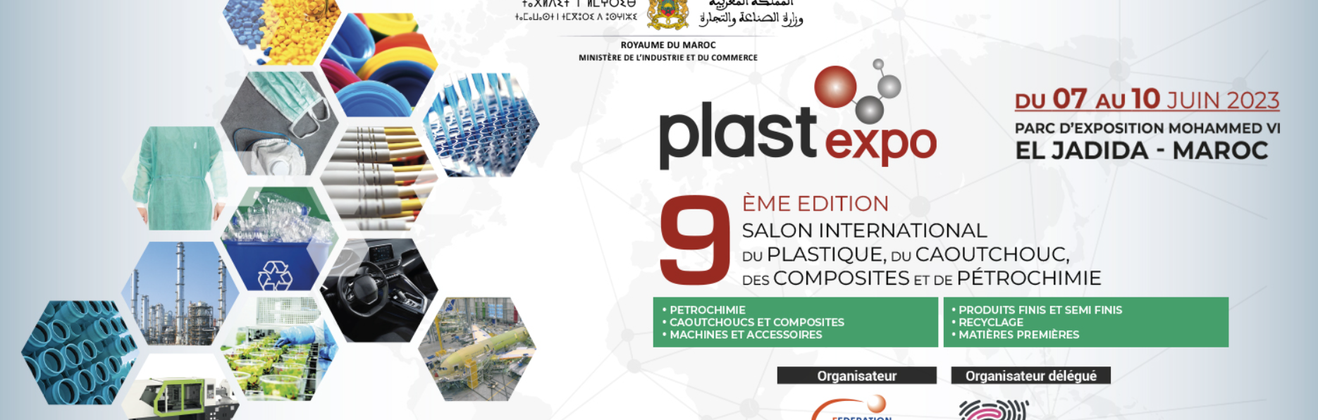 PlastExpo 2023 – Salon international du plastique au Maroc PlastExpo 2023 – Salon international du plastique au Maroc